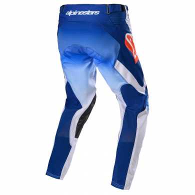 Pant Racer Semi Blue Hot Orange