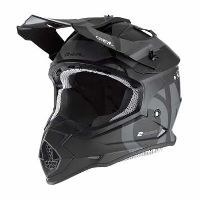 Helmet 2Srs Slick V.23 Matt Black Grey