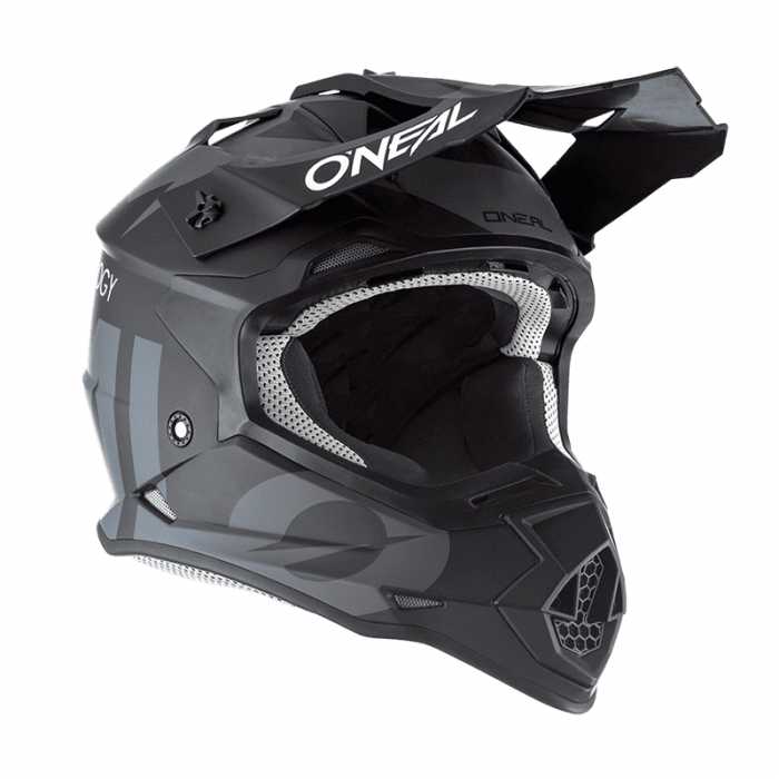 Helmet 2Srs Slick V.23 Matt Black Grey