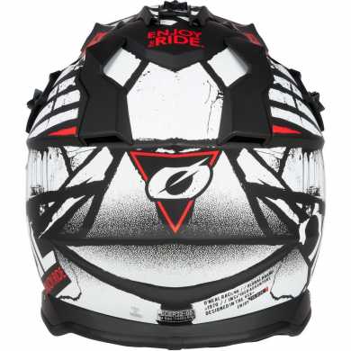 Casco 2Srs Glitch V.23 Nero Bianco Opaco