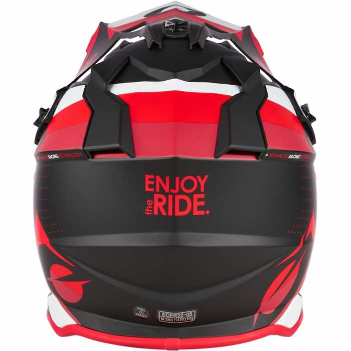 Helmet 2Srs Spyde V.23 Matt Red Black White