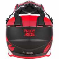 Helmet 2Srs Spyde V.23 Matt Red Black White