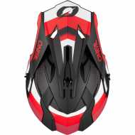 Casco 2Srs Spyde V.23 Rosso Nero Bianco Opaco
