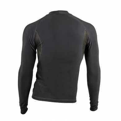 Maglia Underwear Termica in Micro-Pile Nero Unisex