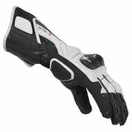 Glove STR-6 Leather White Black