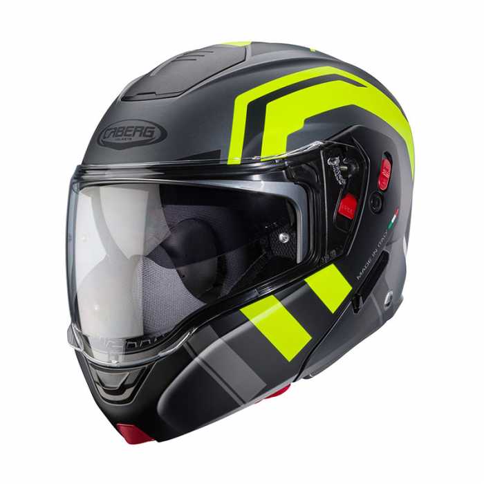 Casco Horus X Road Antracite Opaco Giallo