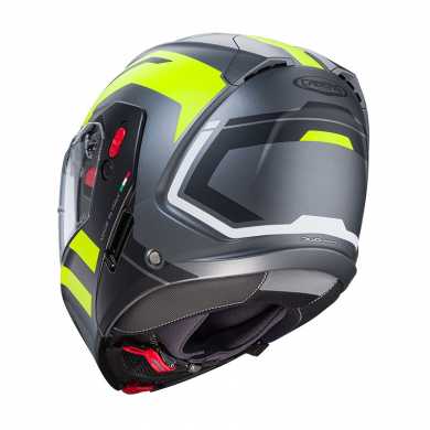 Casco Horus X Road Antracite Opaco Giallo