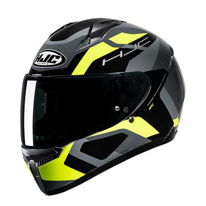 Helmet C10 Tins Grey Yellow