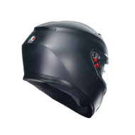 Casco K3 E2206 MPLK Solid Nero Opaco