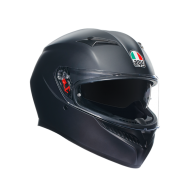 Casco K3 E2206 MPLK Solid Nero Opaco