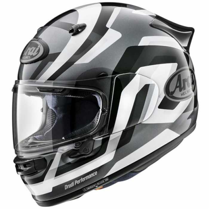 Helmet Quantic Snake White