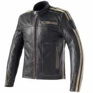 Giubbotto Rebel 2 Pelle Nero Lavato