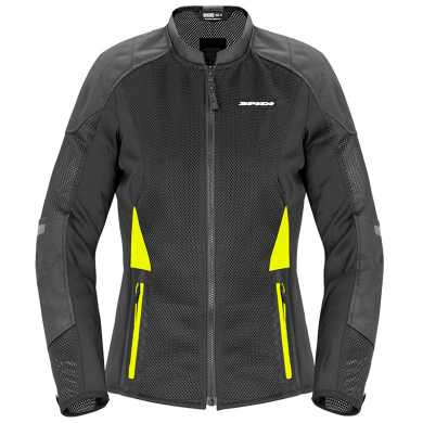 Jacket Super Net Lady Black Yellow