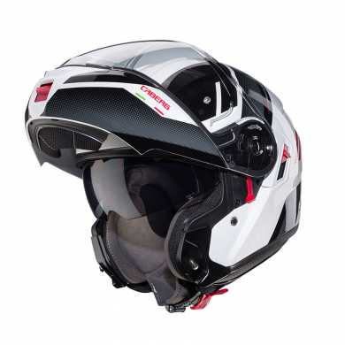 Helmet Levo X Manta White Anthracite Red
