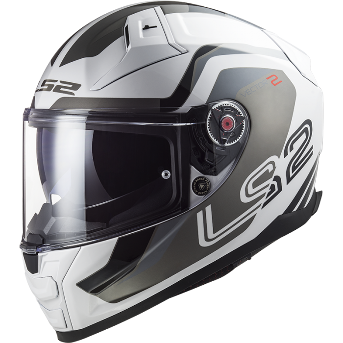 Helmet Vector II FF811 Metric White Anthracite
