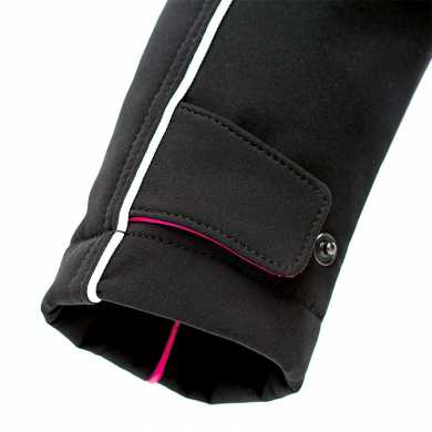 Jacket Ovetto CE Lady Black Fuxia