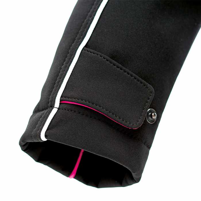 Jacket Ovetto CE Lady Black Fuxia