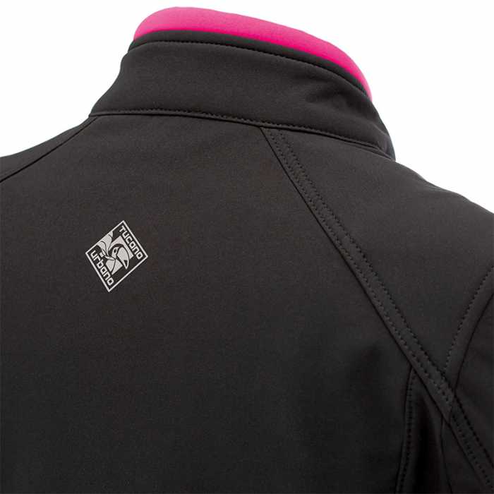 Jacket Ovetto CE Lady Black Fuxia