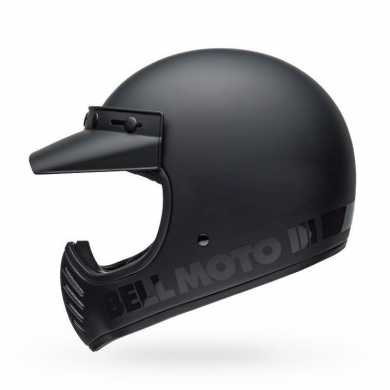 Helmet MOTO-3 Classic Matt Gloss Blackout