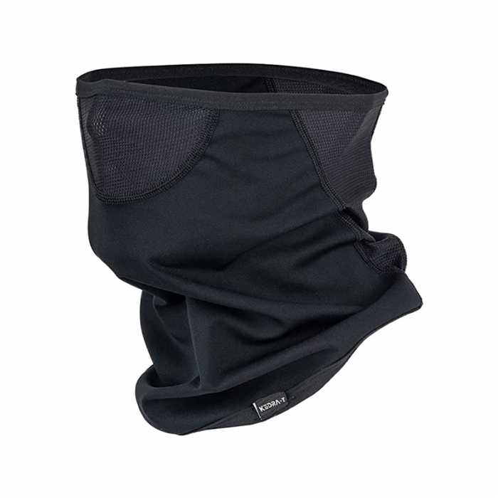 Neck Warmer Black Wind&Rain Proof Mesh