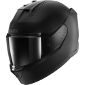 Casco D-Skwal 3 Blank Matt Nero Opaco