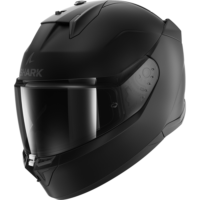 Casco D-Skwal 3 Blank Matt Nero Opaco