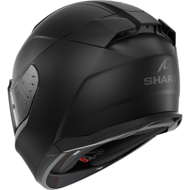 Casco D-Skwal 3 Blank Matt Nero Opaco