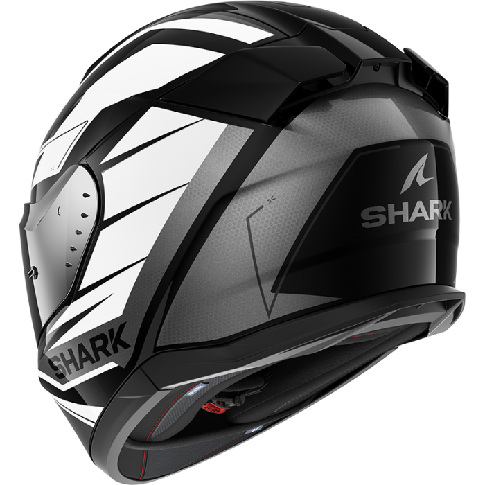 Casco D-Skwal 3 Sizler Nero Bianco