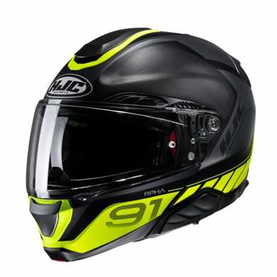 Helmet RPHA 91 Rafino MC3HSF Matt Black Yellow