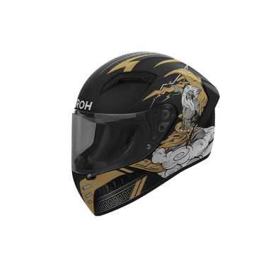 Casco Connor Zeus Nero Oro