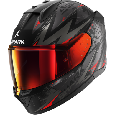 Helmet D-Skwal 3 Blast-R Anthracite Red
