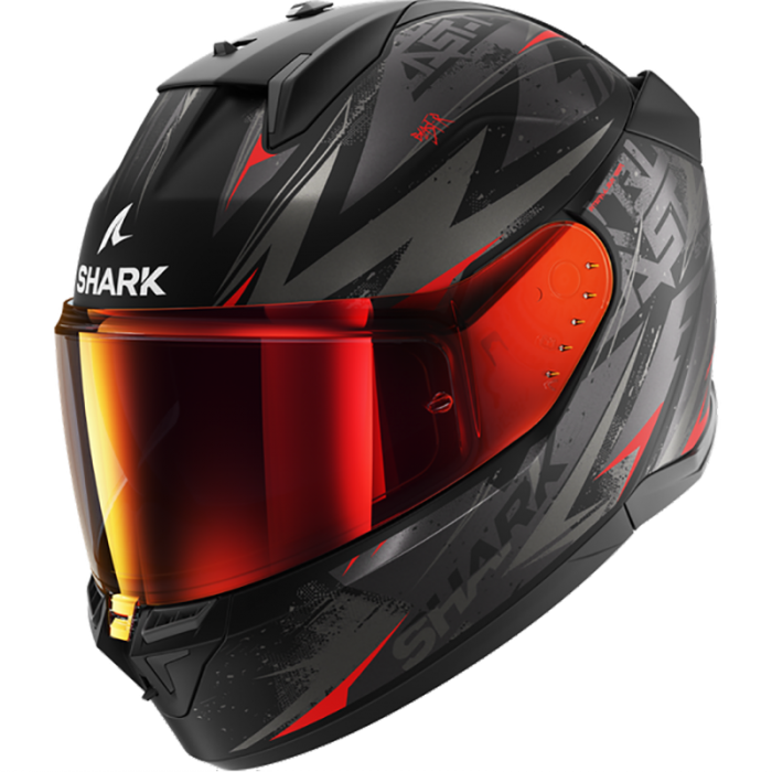 Casco D-Skwal 3 Blast-R Antracite Rosso