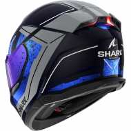 Casco Skwal I3 Rhad Blu Grigio