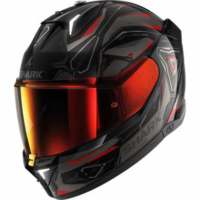 Helmet Skwal I3 Linik Red Antrhacite
