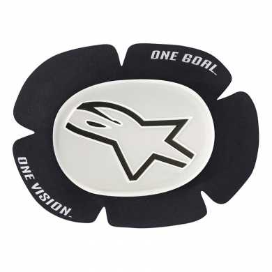 Knee Slider GP Sport Evo Bianco Nero