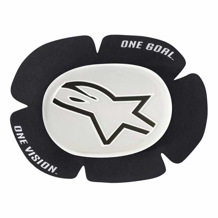 Saponette Ginocchia Gp Sport Evo Bianco Nero