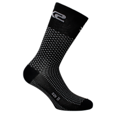 Calza Socks SHORT LOGO Nero