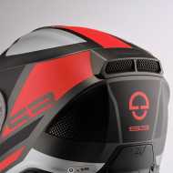 Helmet S3 Daytona Anthracite Red