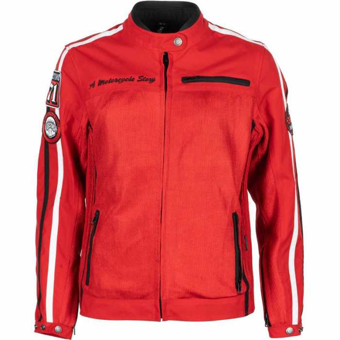 Jacket Queen Mesh Lady Red tex