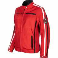 Jacket Queen Mesh Lady Red tex