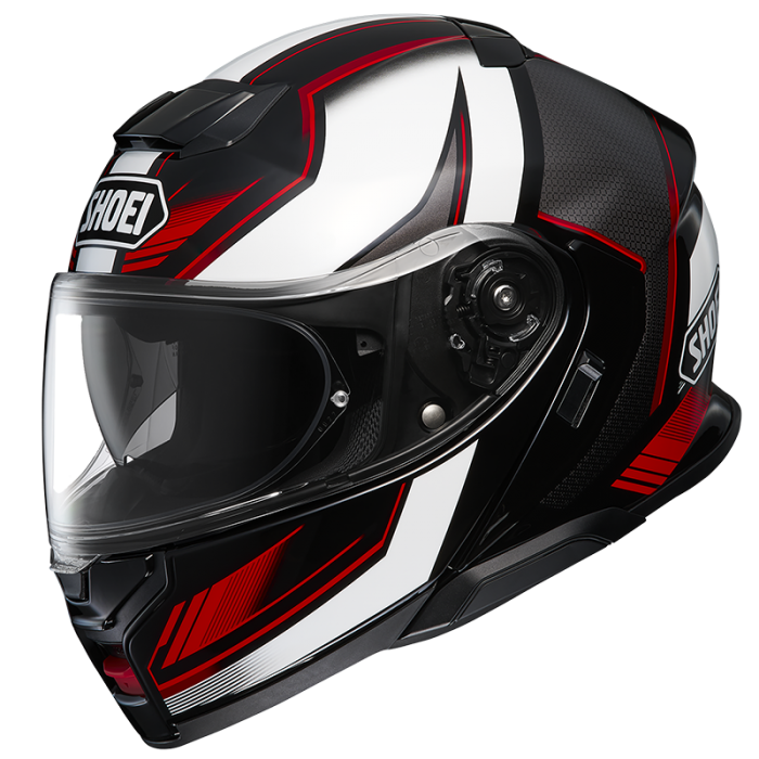 Casco Neotec 3 Grasp TC5 Nero Bianco Rosso Lucido