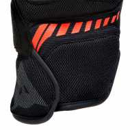 Glove Mig 3  Air Leather-Tex Black Fluo Red