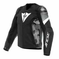 Jacket Stella GP Plus V4  Leather Black White Pink
