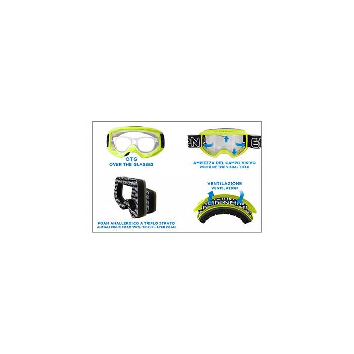 Maschera Zerosei Evolution Top Verde