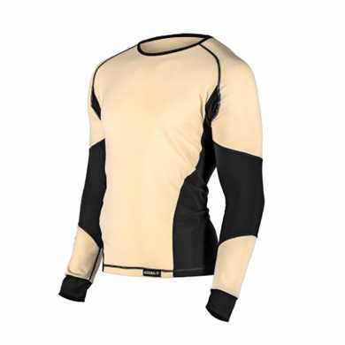 T-shirt Underwear Wool Cream Black