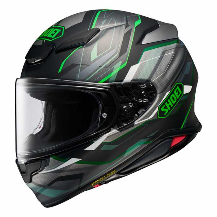 Casco Nxr 2 Capriccio TC4 Nero Opaco Verde