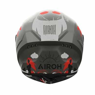 Casco Connor Desperado Grigio Arancio