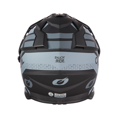 Casco Sierra R V.24 Nero Grigio
