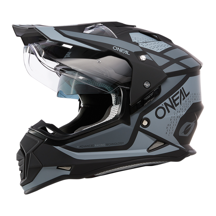 Casco Sierra R V.24 Nero Grigio