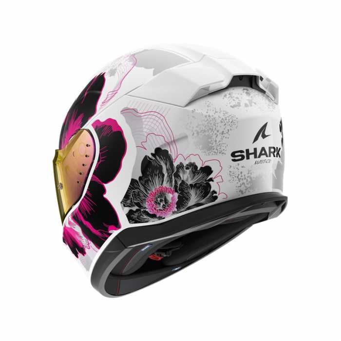 Helmet D-Skwal 3 Mayfer White Fuxia